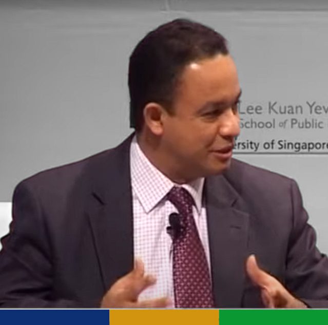 Anies Baswedan diundang pada diskusi yang diselenggarakan oleh Lee Kuan Yew School of Public Policy